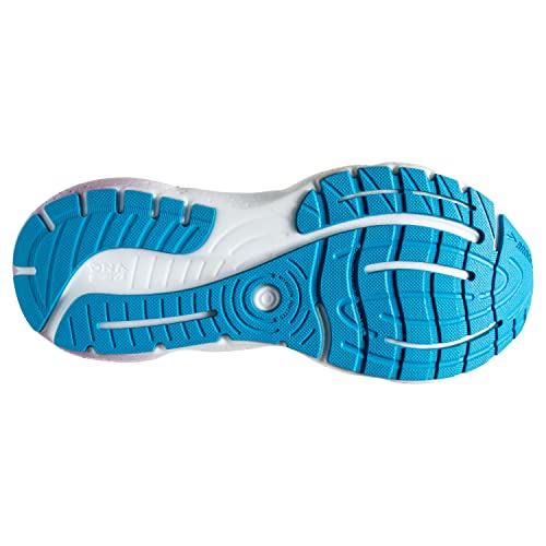 Brooks Women's Glycerin GTS 20 Supportive Running Shoe - Peacoat/Ocean/Pastel Lilac - 8.5 Medium