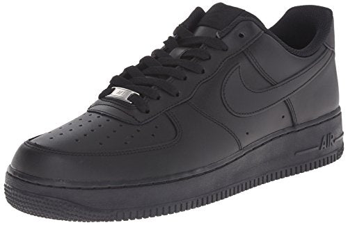 Men Nike Air Force 1 '07 Low Black / Black 315122-001 Size 8