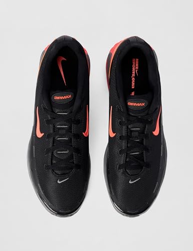 Nike Men's Air Max Bia Shoes, Black/Turf Orange-Iron Grey-Anthracite, 13