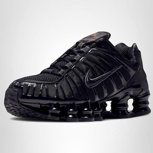 Nike Vergeltung Renew Men's Trainers, Multicoloured Black MTLC Hematite Max Orange 000, 10 US