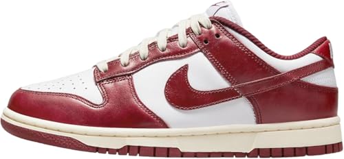 Womens Nike Dunk Low Premium 'White/Team Red'
