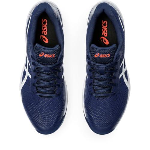 ASICS Men's Gel-Game 9 Tennis Shoe, 9, Blue Expanse/White