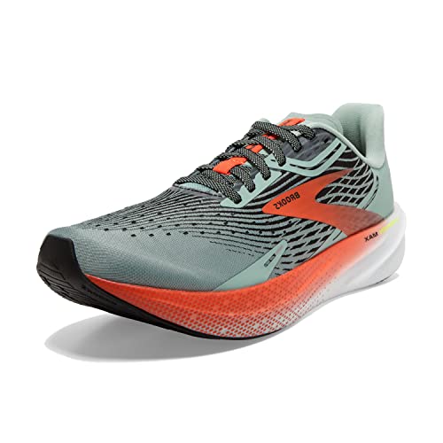 Brooks Men’s Hyperion Max Neutral Running Shoe - Blue Surf/Cherry/Nightlife - 15 Medium