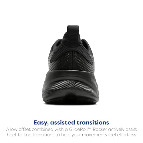 Brooks Men’s Ghost Max 4 Neutral Running & Walking Shoe - Black/Black/Ebony - 11.5 Wide
