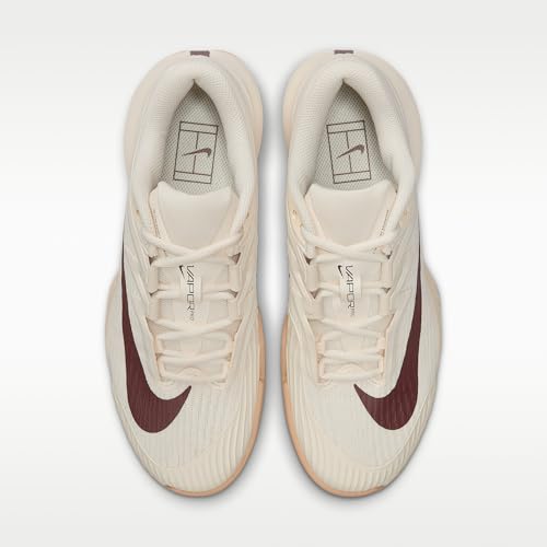 Nike Vapor Pro 3 Women's Hard Court Tennis Shoes (Pale Ivory/Vachetta Tan/Tattoo) Size 9