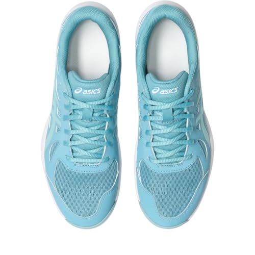 ASICS Men's Upcourt 6 Volleyball Shoes, 10, Stillwater/Ocean Decay