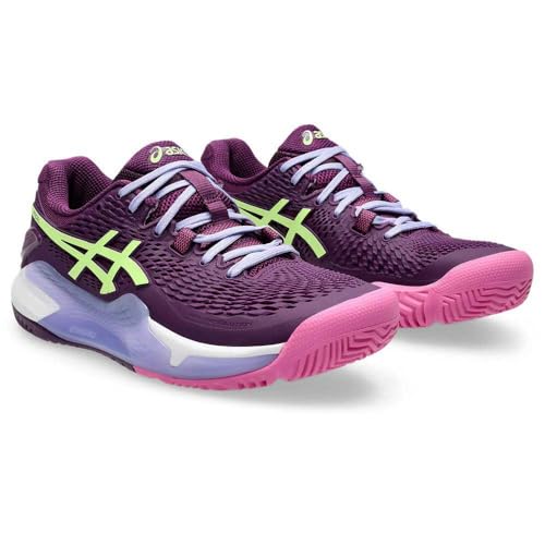 ASICS Women's Gel-Resolution 9 Padel Sneaker, Soothing Sea Hot Pink, 10