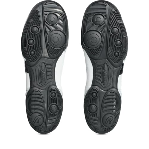 ASICS Men's Matflex 7 Wrestling Shoes, 10, Concrete/Black