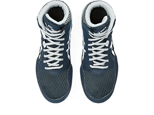 ASICS Kid's Snapdown 3 Grade School Wrestling Shoes, 5, French Blue/White