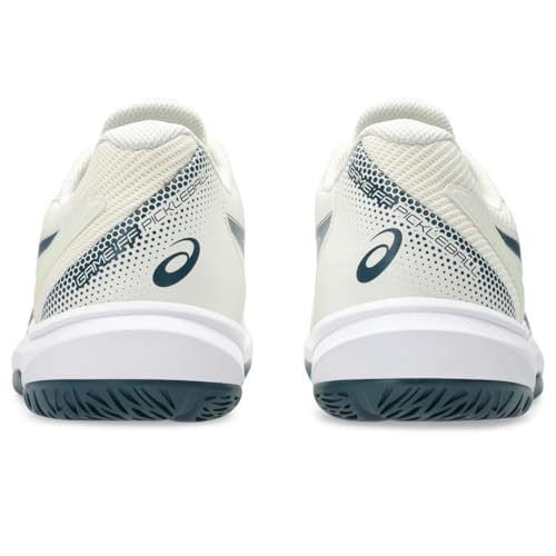 ASICS Men's Game FlyteFoam Pickleball Shoes, 14, Cream/Tranquil Teal