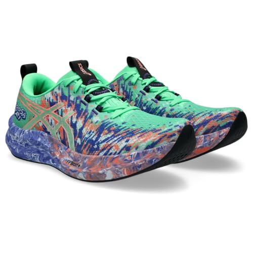 ASICS Men's Noosa TRI 16 Running Shoes, 12, Vital Green/Cobalt Burst