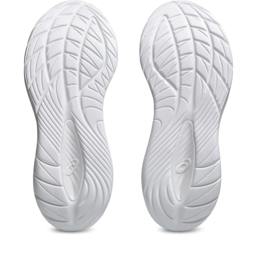 ASICS Men's Gel-Cumulus 27 Running Shoes, 12, White/Lake Grey