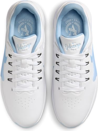 Nike Victory Pro 4 Golf Shoes (White/Photon Dust/Black/Psychic Blue) Size 9