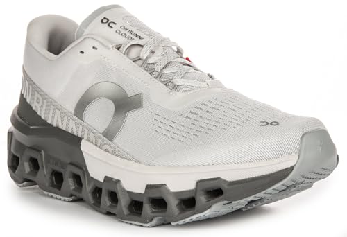 On Women's Cloudmonster 2, Frost/Rock, 7 Medium