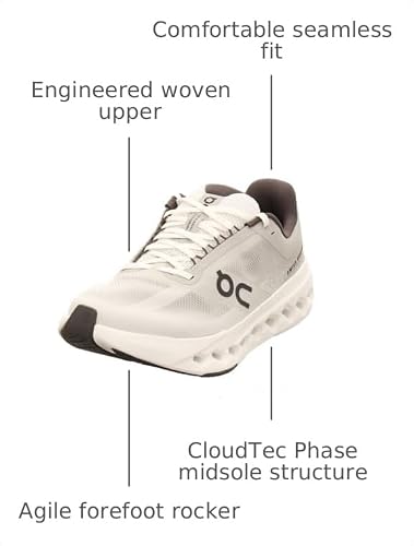 On Mens, Cloudsurfer Next Glacier/White 12 Medium