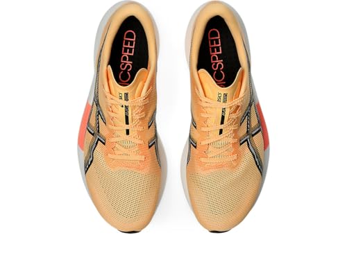 Asics Magic Speed 5 Running Shoes Unisex, Orange Glow Black, 13 US