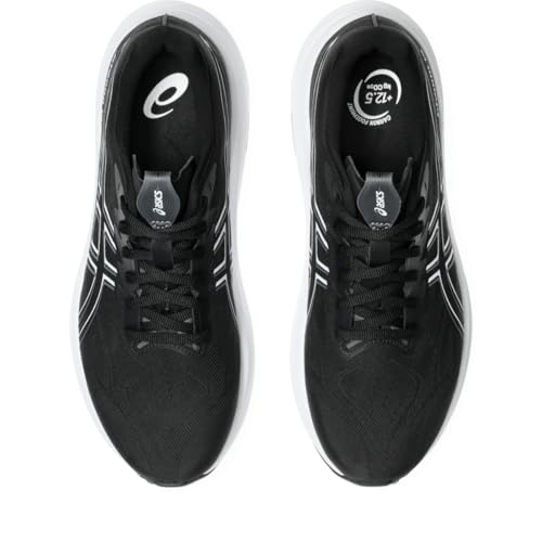 ASICS Men's GT-2000 14 Running Shoes, 12, Black/White