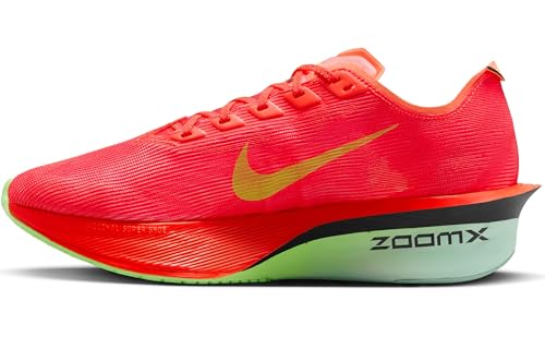 Women's ZoomX Vaporfly Next% 4 (600 - Bright Crimson/Lime Blast-Mint Foam)