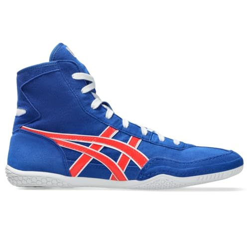 ASICS Unisex Prime Attack Wrestling Shoes, 13.5, Imperial/True RED