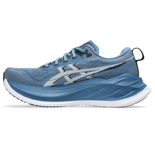 ASICS Unisex SUPERBLAST 2 Running Shoes, 4M / 5.5W, Winter SEA/White