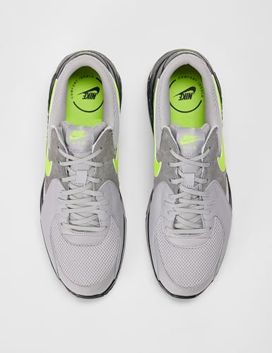 Nike Men's Air Max Excee Shoes, Atmosphere Grey/Neon Yellow-Anthracite, 13