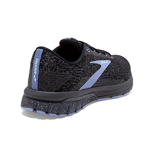 Brooks Women's Signal 3 Running Shoe - Ebony/Black/Purple Impression - 8 Medium