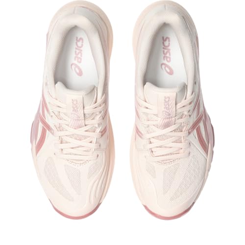 ASICS Women's POWERBREAK FlyteFoam Handball Shoes, 8, Pearl Pink/MORGANITE