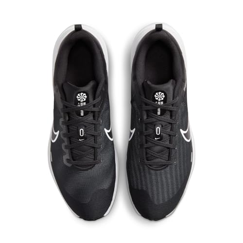 NIKE Men's Downshifter 12 Running Shoe, Black/White-Dk Smoke Grey-Pure, 10.5 UK