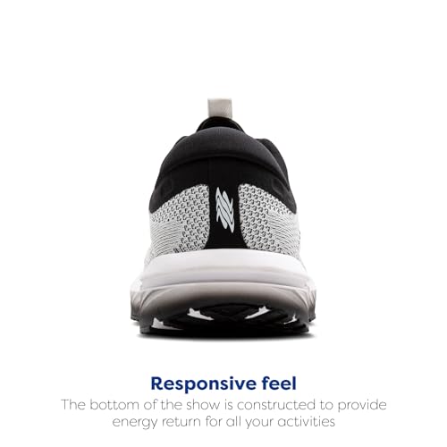 Brooks Women’s Revel 7 Neutral Running Shoe - White/Black - 11 Medium