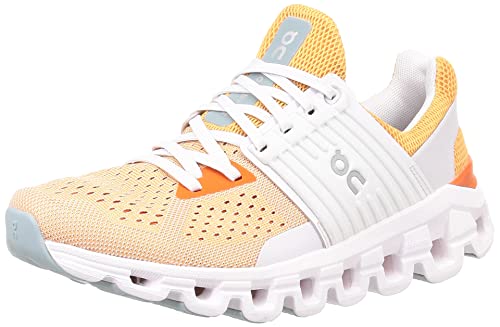 On Women's Cloudswift Sneakers, Copper/Frost, 9.5