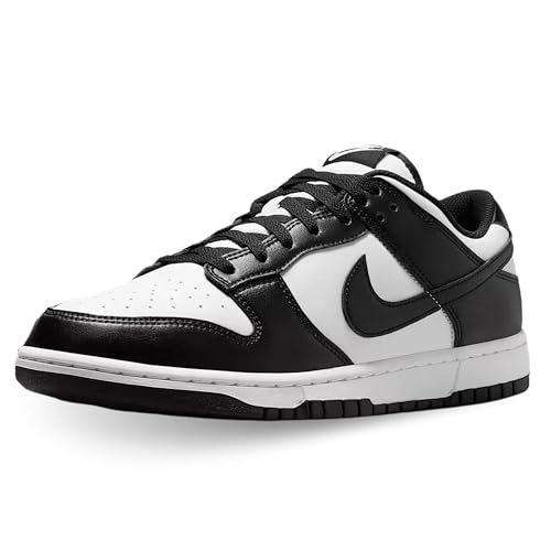 Nike Dunk Low Retro Men's Sneaker, White Black White, 11