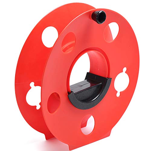 Homeon Wheels 100 ft Extension Cord Storage Reel, Impact-Resistant