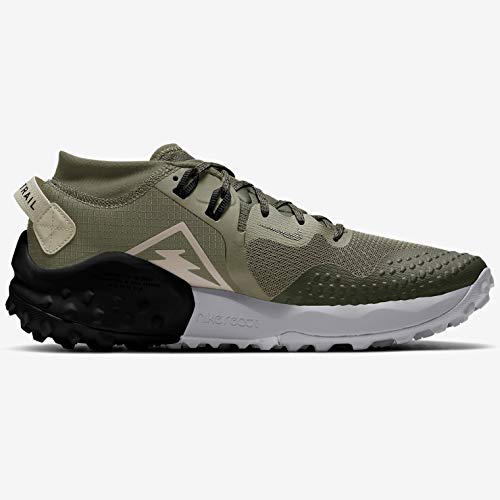 Nike Men's Wildhorse 6 Running Shoe, Med Olive Med Khaki Cargo Khaki Black Wolf Grey, 6.5 UK