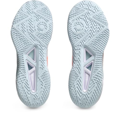 ASICS Women's Gel-Tactic 12 Volleyball Shoes, 11, White/Bright Sunstone