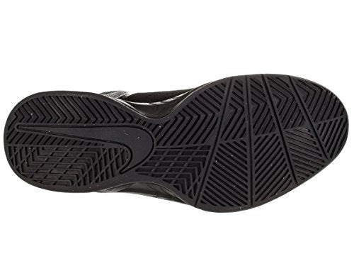 Nike Air Visi Pro VI Nubuck Mens Basketball shoes, Black/Anthracite, Size 8.0