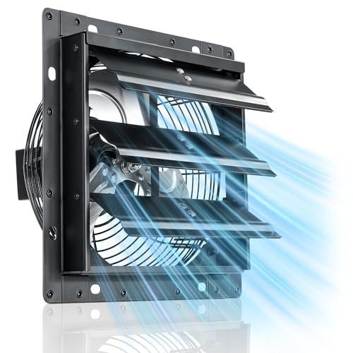 Windigaga 8 Inch Shutter Exhaust Fan, 760 CFM