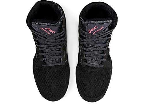 ASICS Kid's Snapdown 3 Grade School Wrestling Shoes, 3.5, Black/Gunmetal