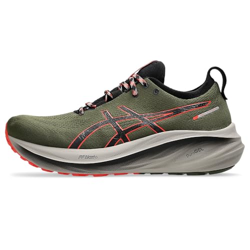 ASICS Gel-Nimbus 26 TR Mens Running Trainers 1011B849 Sneakers Shoes (UK 8.5 US 9.5 EU 43.5, Nature Bathing red Snapper 300)