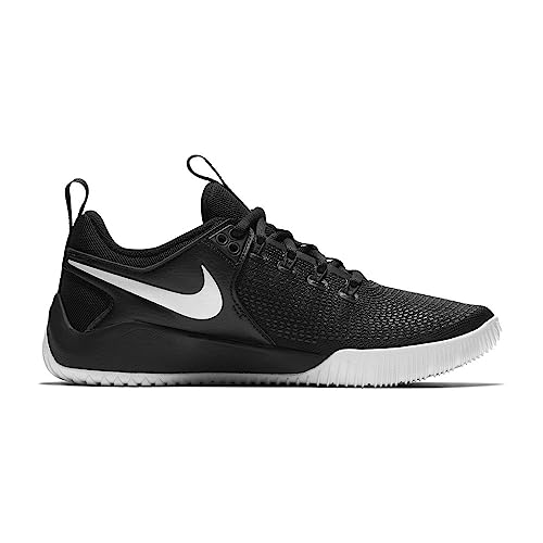 Nike Women's Zoom HyperAce 2 Volleyball Shoes (9, Black/White)