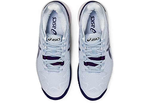 ASICS Women's Gel-Resolution 8 Tennis Shoes, 8.5, Soft Sky/Dive Blue
