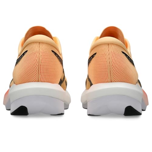 ASICS Unisex Magic Speed 5 Running Shoes, 4M / 5.5W, Orange Glow/Black