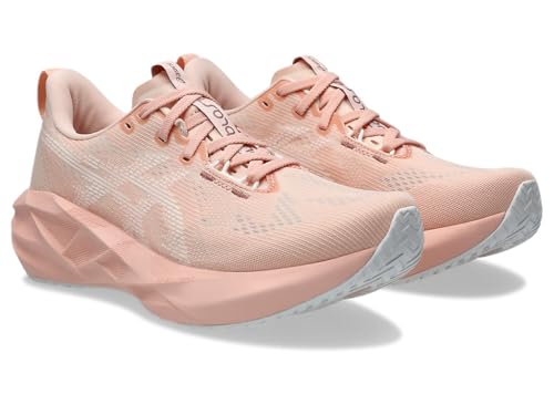 ASICS Women's Novablast 5 Sneaker, Breeze White, 3 UK