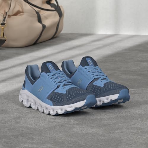 On Women's Cloudswift PR Sneakers, Lake | Sky, Blue, 5 Medium US