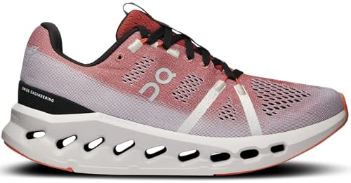 On Women's Cloudsurfer Sneakers, Auburn/Frost, 9 Medium US