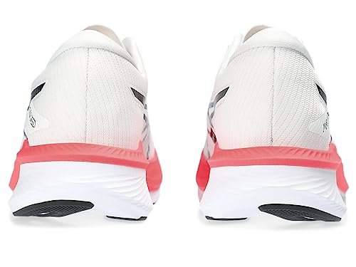 ASICS Women's Magic Speed 3 Running Shoes, 9.5, White/Black