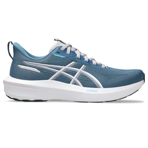 ASICS Women's GT-1000 14 Running Shoes, 8.5, Winter SEA/White