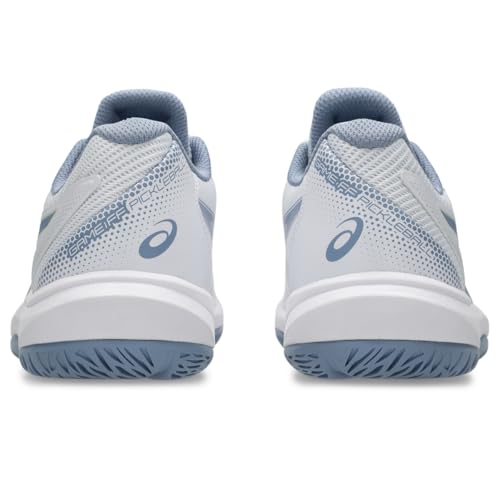 ASICS Women's Game FF Pickleball Tennis Shoes, 9, White/Calm Indigo