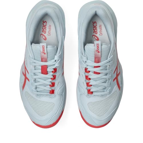 ASICS Women's Solution Speed FF 4 Tennis Shoes, 9.5, Sky/Sienna