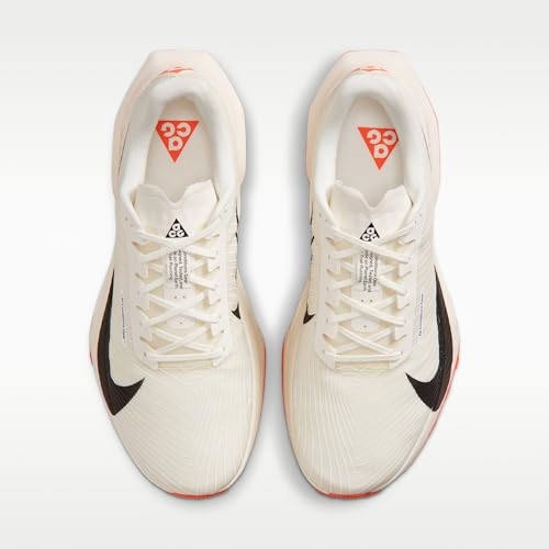 Nike ACG Ultrafly Trail Racing Shoes (Sail/White/Safety Orange/Black) Size 8