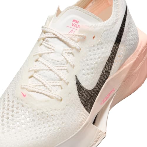 Nike Women's Vaporfly 3 Competition Running Shoes, Sail Black Crimson Tint Guava Ice, 10